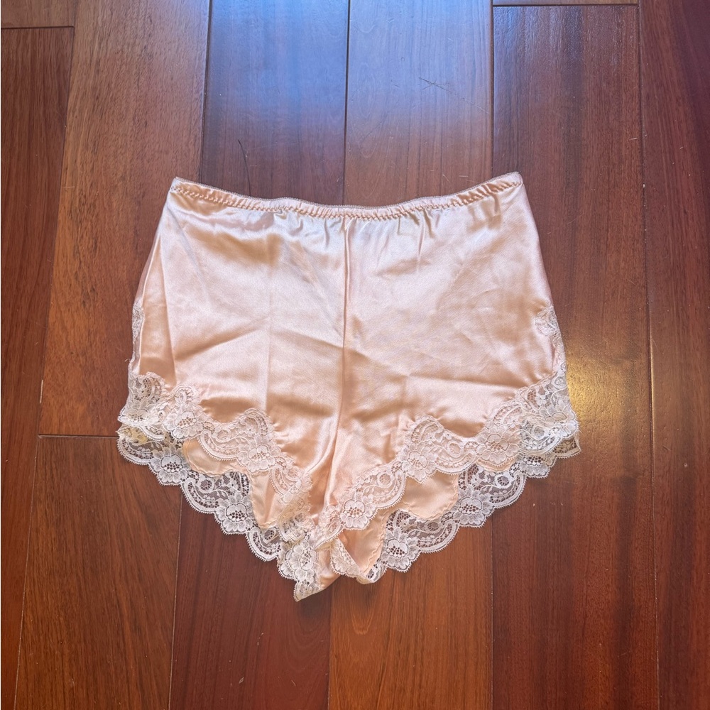 Christian Dior Vintage Satin Slip Shorts